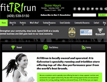 Tablet Screenshot of fittrirun.com